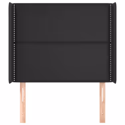 VidaXL 3118700 tête de lit et pied de lit Noir