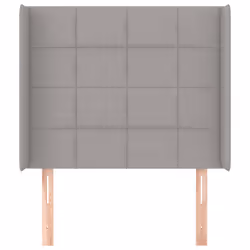 VidaXL 3118742 tête de lit et pied de lit Gris clair