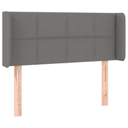 VidaXL 3118751 tête de lit et pied de lit Gris foncé