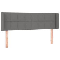 VidaXL 3118767 tête de lit et pied de lit Gris foncé