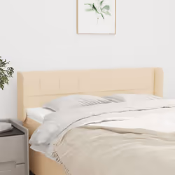 Cette tête de lit avec oreilles classique au design élégant donne à votre cadre de lit un aspect complet et convient à toute  ...