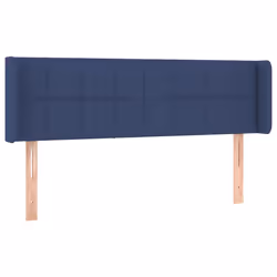 VidaXL 3118772, Bleu, Polyester, Bois, 1470 mm, 78 cm, 88 cm, 160 mm