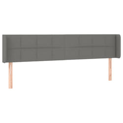 VidaXL 3118775 tête de lit et pied de lit Gris foncé