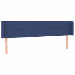 VidaXL 3118780, Bleu, Polyester, Bois, 1630 mm, 78 cm, 88 cm, 160 mm
