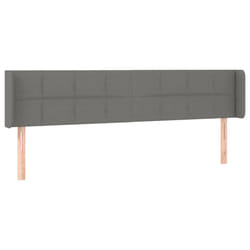 VidaXL 3118783 tête de lit et pied de lit Gris foncé