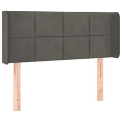 VidaXL 3118799 tête de lit et pied de lit Gris foncé