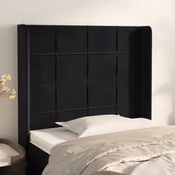 VidaXL 3118800 tête de lit et pied de lit Noir