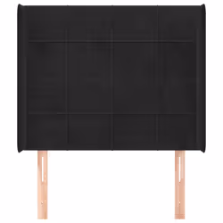 VidaXL 3118800 tête de lit et pied de lit Noir