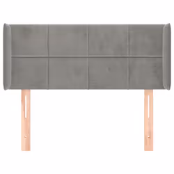 VidaXL 3118804 tête de lit et pied de lit Gris clair