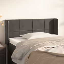VidaXL 3118805 tête de lit et pied de lit Gris foncé