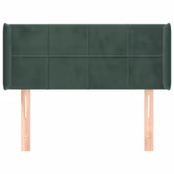 VidaXL 3118807 tête de lit et pied de lit Vert foncé