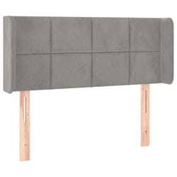 VidaXL 3118810 tête de lit et pied de lit Gris clair