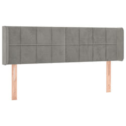 VidaXL 3118816 tête de lit et pied de lit Gris clair
