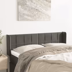 VidaXL 3118817 tête de lit et pied de lit Gris foncé