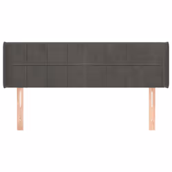 VidaXL 3118817 tête de lit et pied de lit Gris foncé