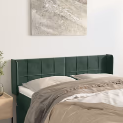 VidaXL 3118819 tête de lit et pied de lit Vert foncé