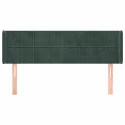 VidaXL 3118819 tête de lit et pied de lit Vert foncé