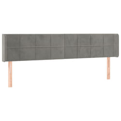 VidaXL 3118822 tête de lit et pied de lit Gris clair