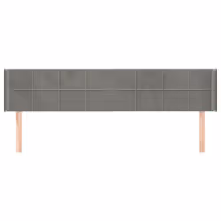 VidaXL 3118822 tête de lit et pied de lit Gris clair
