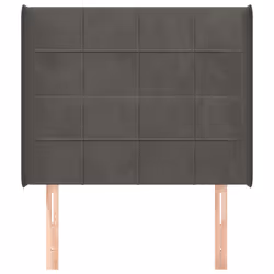 VidaXL 3118823 tête de lit et pied de lit Gris foncé