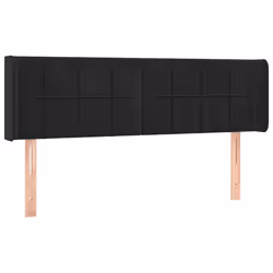 VidaXL 3118824, Noir, Polyester, Bois, 1630 mm, 78 cm, 88 cm, 160 mm