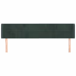 VidaXL 3118825 tête de lit et pied de lit Vert foncé