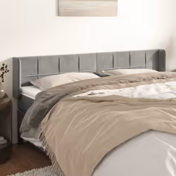 VidaXL 3118828 tête de lit et pied de lit Gris clair