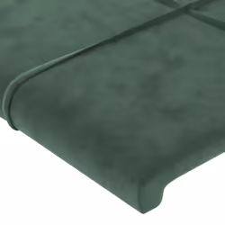 VidaXL 3118831 tête de lit et pied de lit Vert foncé - Vue supplémentaire 5