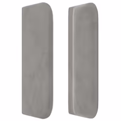 VidaXL 3118834 tête de lit et pied de lit Gris clair - Vue supplémentaire 4