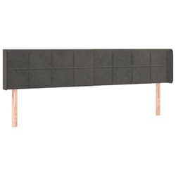 VidaXL 3118835 tête de lit et pied de lit Gris foncé