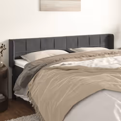 VidaXL 3118835 tête de lit et pied de lit Gris foncé