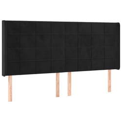 VidaXL 3118836 tête de lit et pied de lit Noir