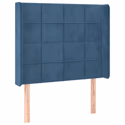 VidaXL 3118838, Bleu foncé, Polyester, Bois, 2030 mm, 78 cm, 88 cm, 160 mm