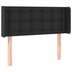 VidaXL 3118840 tête de lit et pied de lit Noir