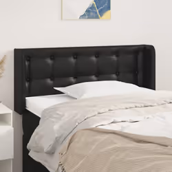 VidaXL 3118840 tête de lit et pied de lit Noir