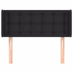 VidaXL 3118840 tête de lit et pied de lit Noir