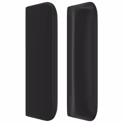 VidaXL 3118840 tête de lit et pied de lit Noir - Vue supplémentaire 4