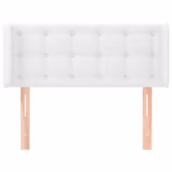 VidaXL 3118841 tête de lit et pied de lit Blanc