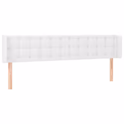 VidaXL 3118877, Blanc, Coton, Polyester, Polyvinyl chloride (PVC), 2030 mm, 78 cm, 88 cm, 160 mm