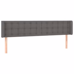 VidaXL 3118880, Gris, Coton, Polyester, Polyvinyl chloride (PVC), 2030 mm, 78 cm, 88 cm, 160 mm