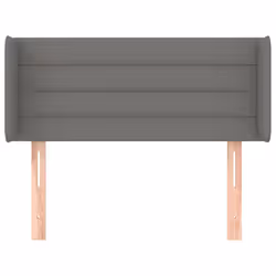 VidaXL 3118883 tête de lit et pied de lit Gris foncé