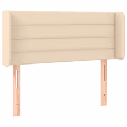 VidaXL 3118887, Crème, Polyester, Bois, 830 mm, 78 cm, 88 cm, 160 mm