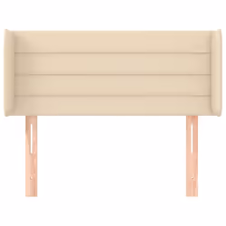 VidaXL 3118903 tête de lit et pied de lit Crème