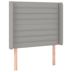 VidaXL 3118906 tête de lit et pied de lit Gris clair