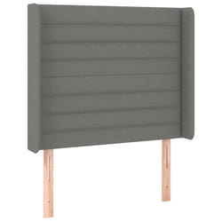 VidaXL 3118907 tête de lit et pied de lit Gris foncé