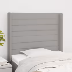 VidaXL 3118922 tête de lit et pied de lit Gris clair