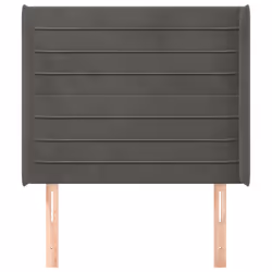 VidaXL 3118939 tête de lit et pied de lit Gris foncé
