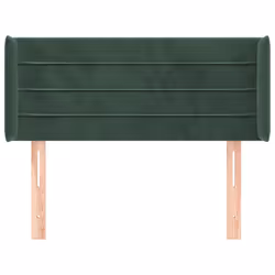 VidaXL 3118941 tête de lit et pied de lit Vert foncé