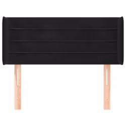 VidaXL 3118946 tête de lit et pied de lit Noir