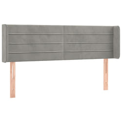 VidaXL 3118956 tête de lit et pied de lit Gris clair